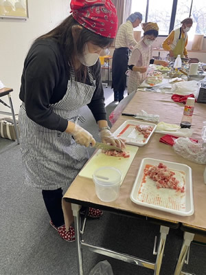 子ども食堂の様子